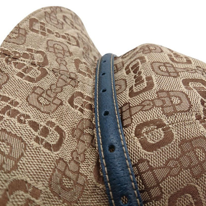 Gucci Bucket Hat Horsebit Brown Beige Green Size M