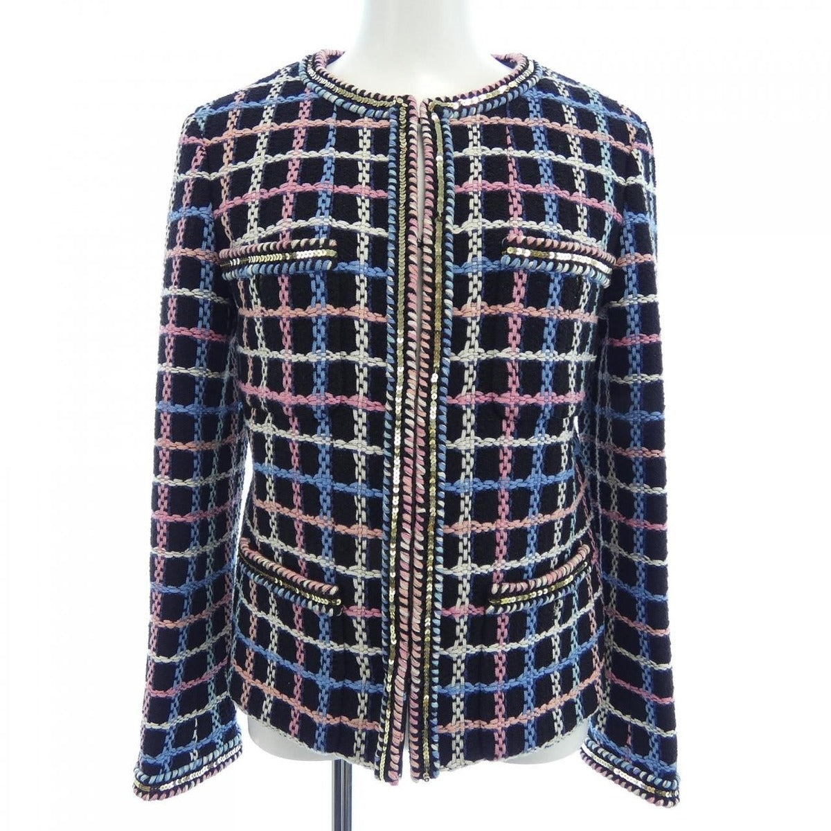 Chanel 22 S Collarless Jacket