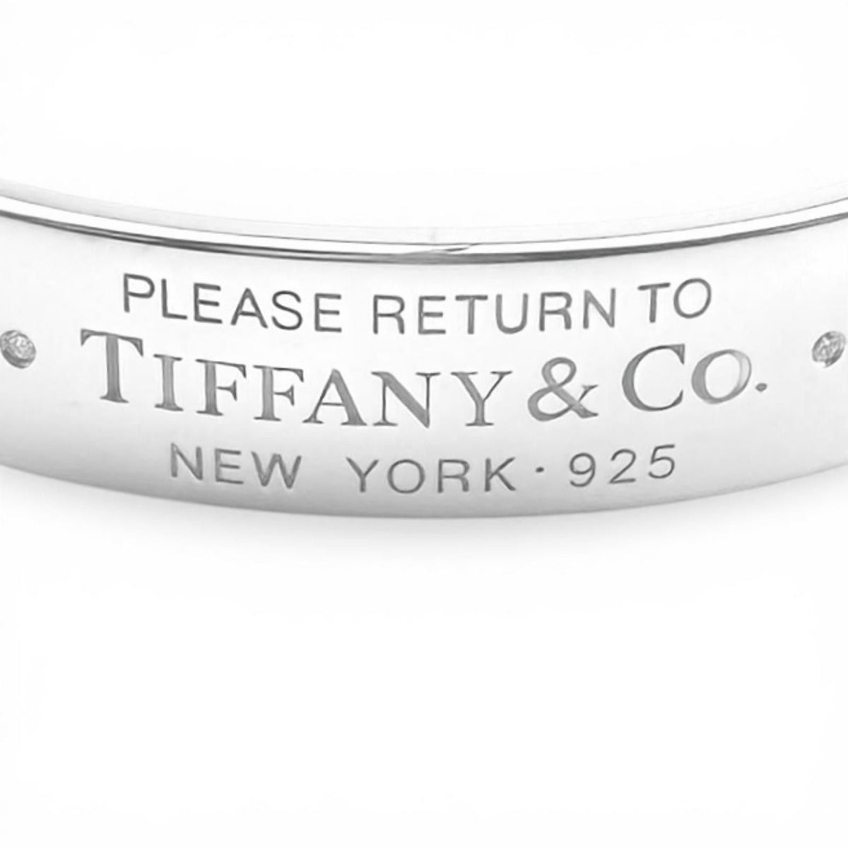 Tiffany & Co. Return to Rtt Narrow Calf Diamond — view 4