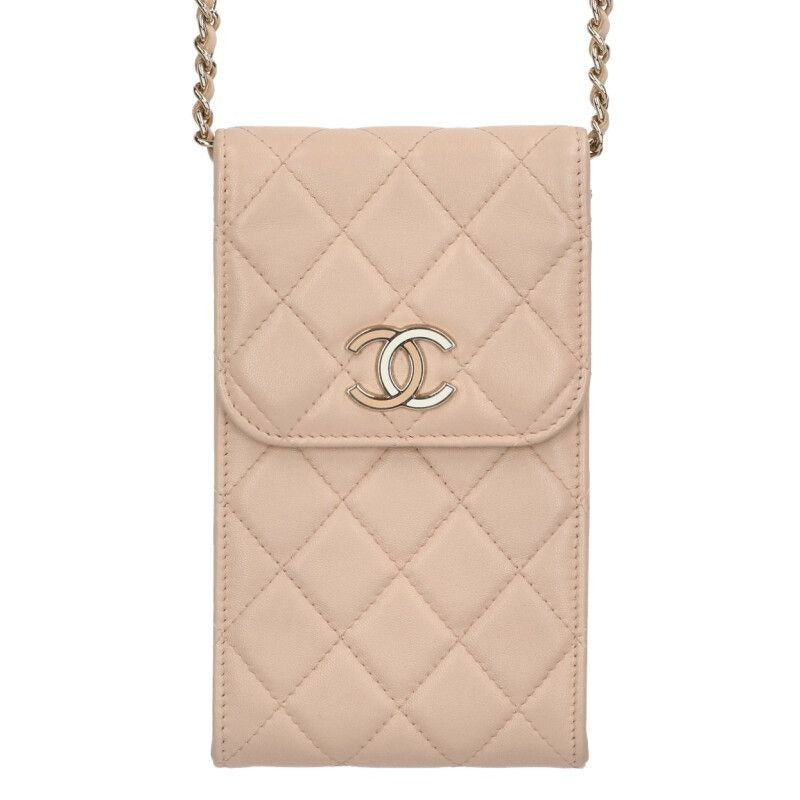 Chanel Fonke Quilted Chain Shoulder Bag