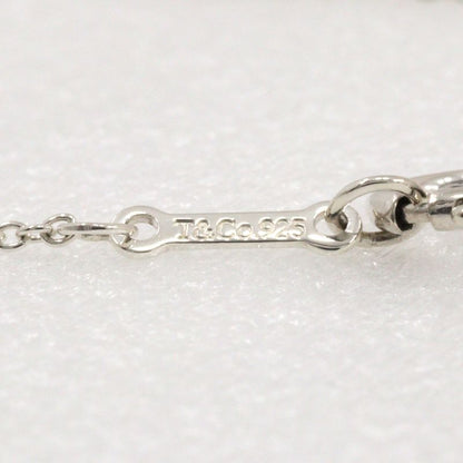 Tiffany & Co Loving Heart 925 Silver Ladies 2.83g Necklace