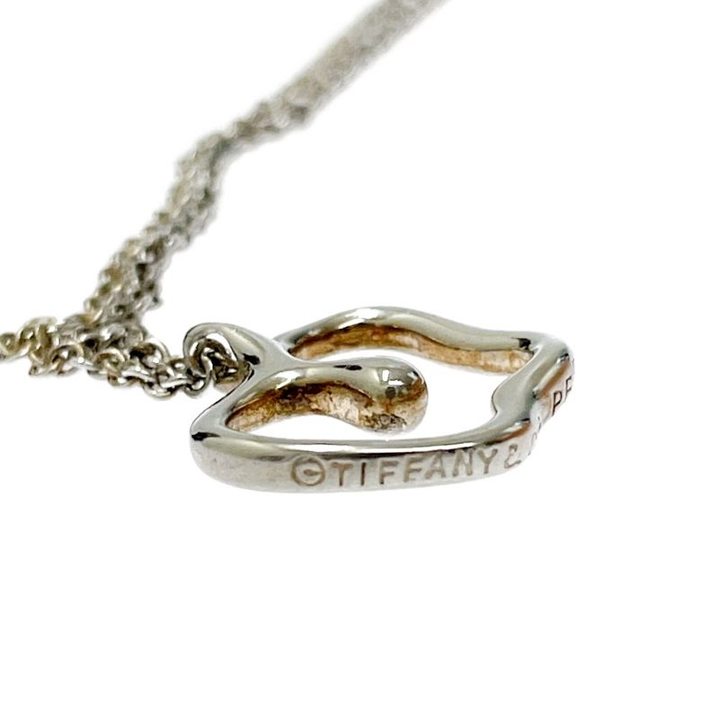 Tiffany & Co Silver Apple Motif Necklace 3.9g 925 Engraved 350101 Necklace