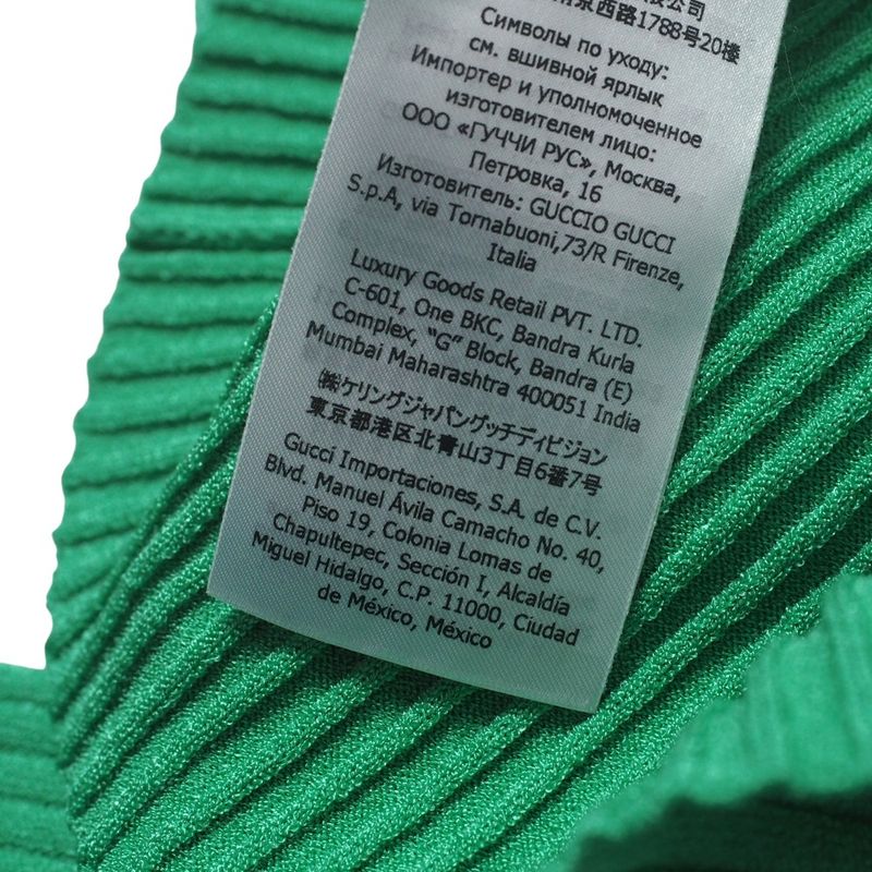 Gucci Sweater Size XS Turtleneck Ribbed Knit None Long Sleeves