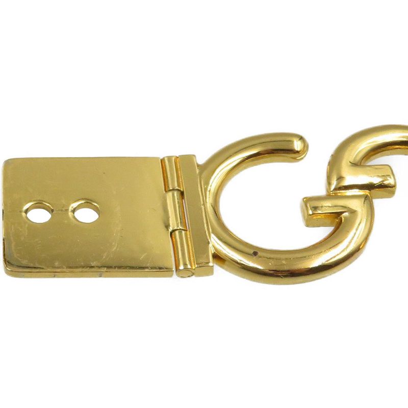 Gucci Belt Metal Gold 0115 Preowned