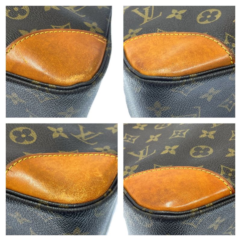 Louis Vuitton M51265 Monogram PVC Boulogne 30 Shoulder Bag Brown 320547