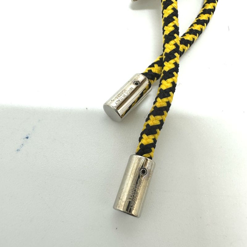Fendi Necklace FF Vertigo Leather Black