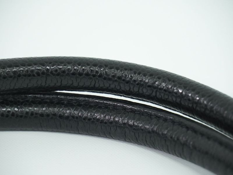 Authentic Chanel Coco Mark Revival Tote Handbag Caviar Skin Leather Black Coco