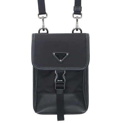 Prada 2 Zh109 re-Nylon Plate Phone Case Shoulder Bag