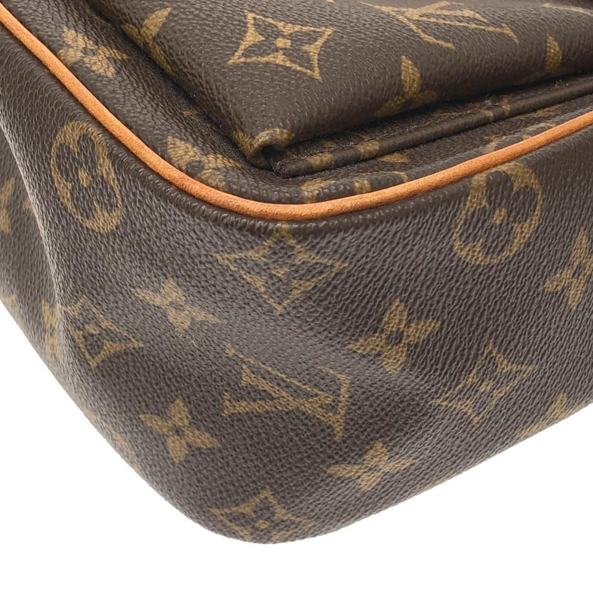 Louis Vuitton Monogram Viva-Cite GM Shoulder Bag — view 3