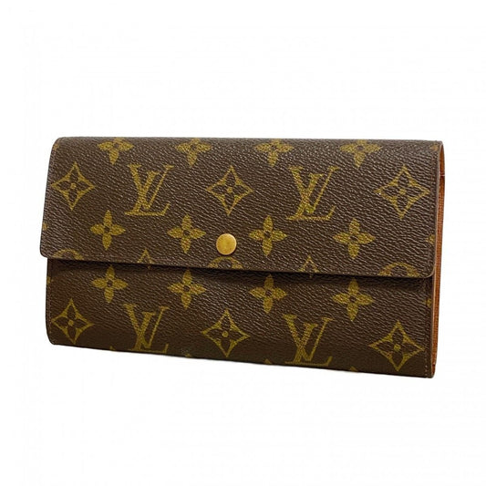 Louis Vuitton Wallet Monogram Porte-Monnaie Cles Brown