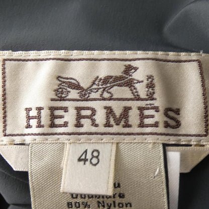 Hermes Leather Jacket Gray 48 — view 4