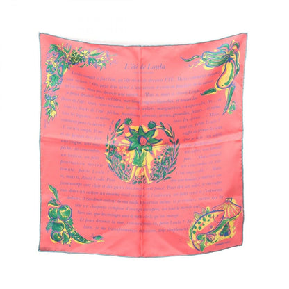 Hermes Scarf Petit Carre 45 L'ete de Loula Silk