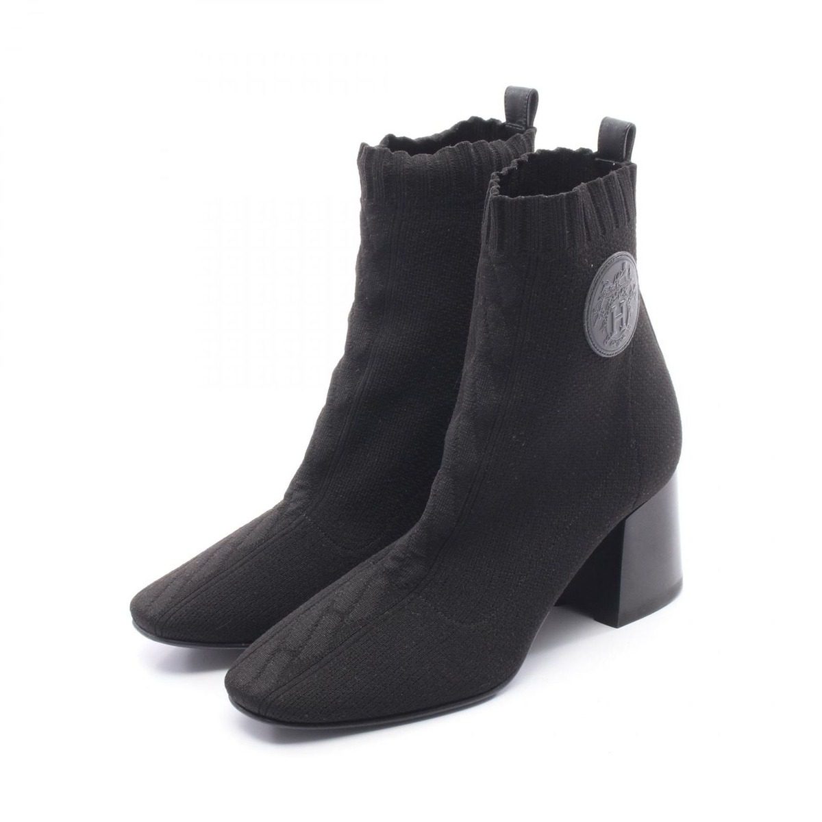 Hermes Boots Voltige 60 Fabric Leather