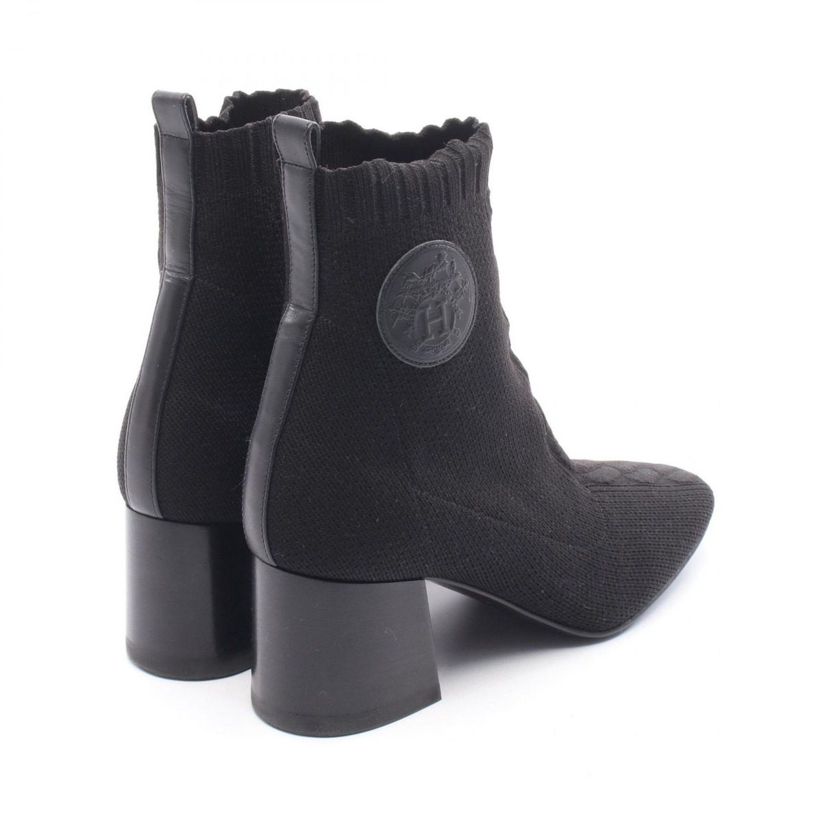 Hermes Boots Voltige 60 Fabric Leather — view 2