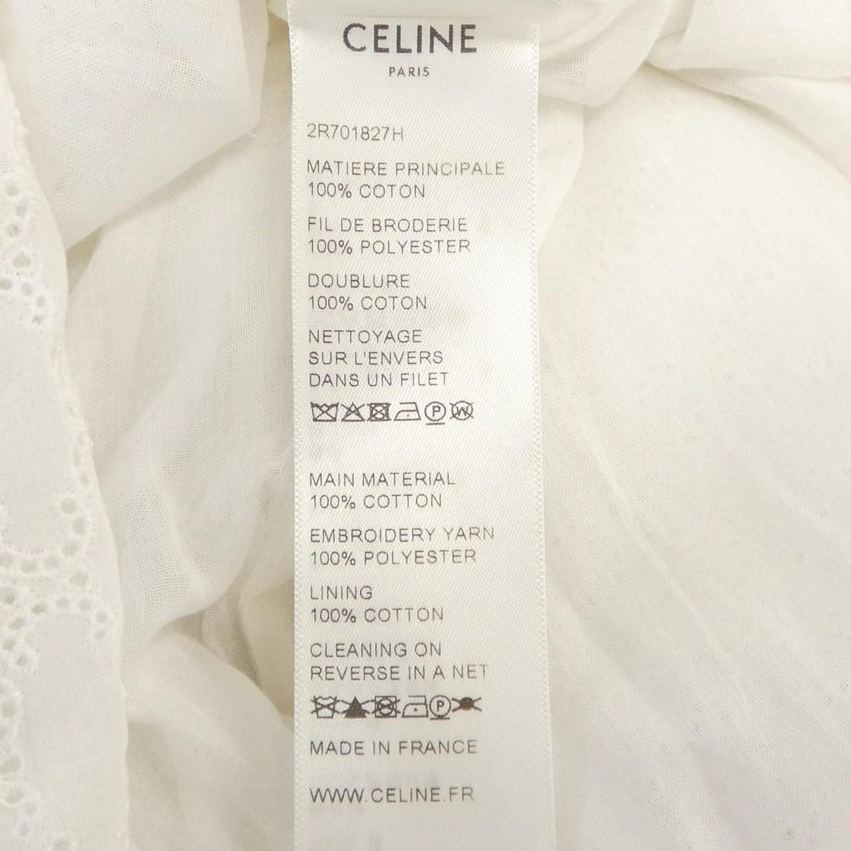 Celine Dress White — view 3