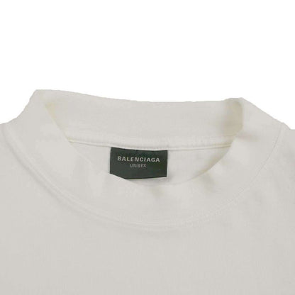 Balenciaga 25ss Over Champs-Elysees T-Shirt Print T-Shirt 787349 Trvn1 White 1