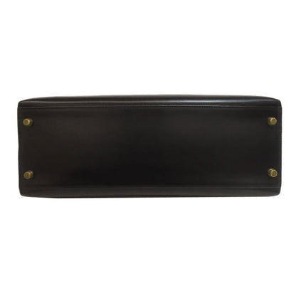 Hermes Kelly 32 Outer Stitch Gold Hardware Handbag Box Calf Women