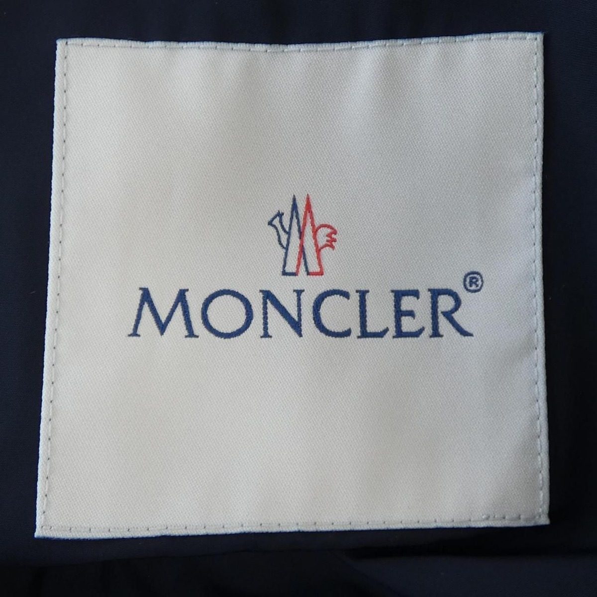Moncler Kourou Coat Navy — view 4