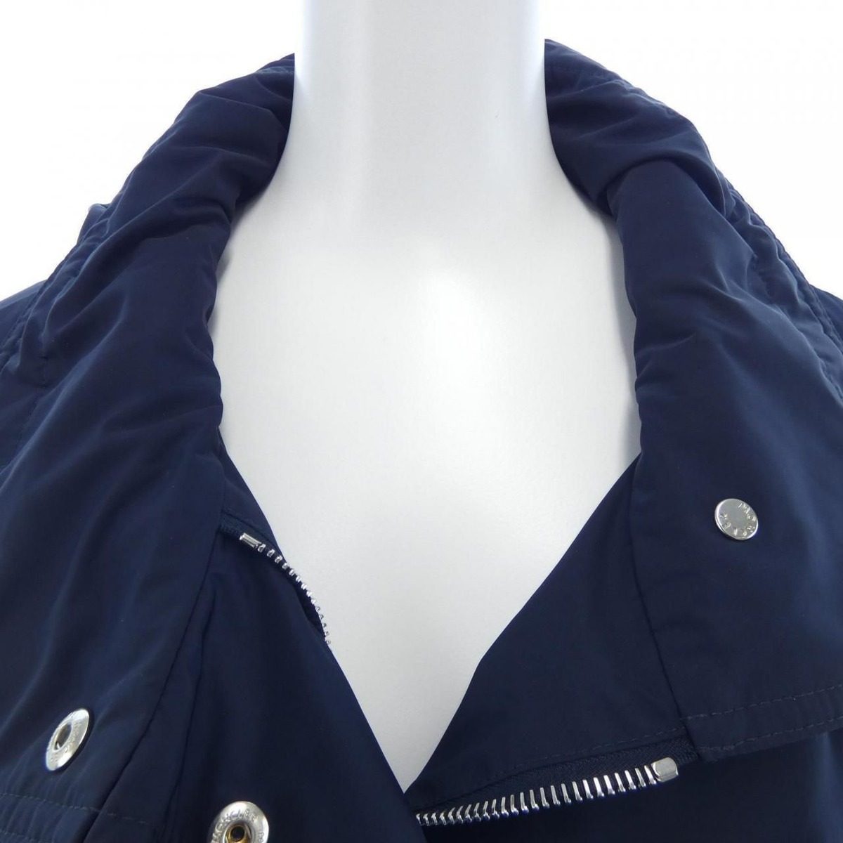 Moncler Kourou Coat Navy — view 5