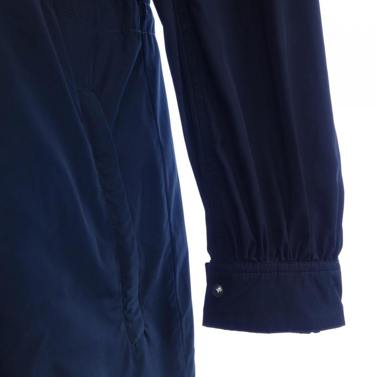 Moncler Kourou Coat Navy — view 6