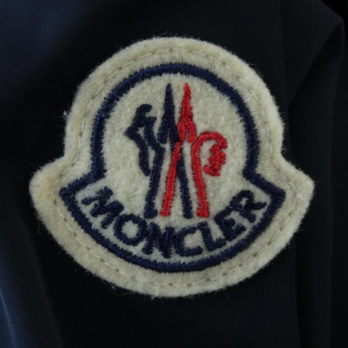 Moncler Kourou Coat Navy — view 7