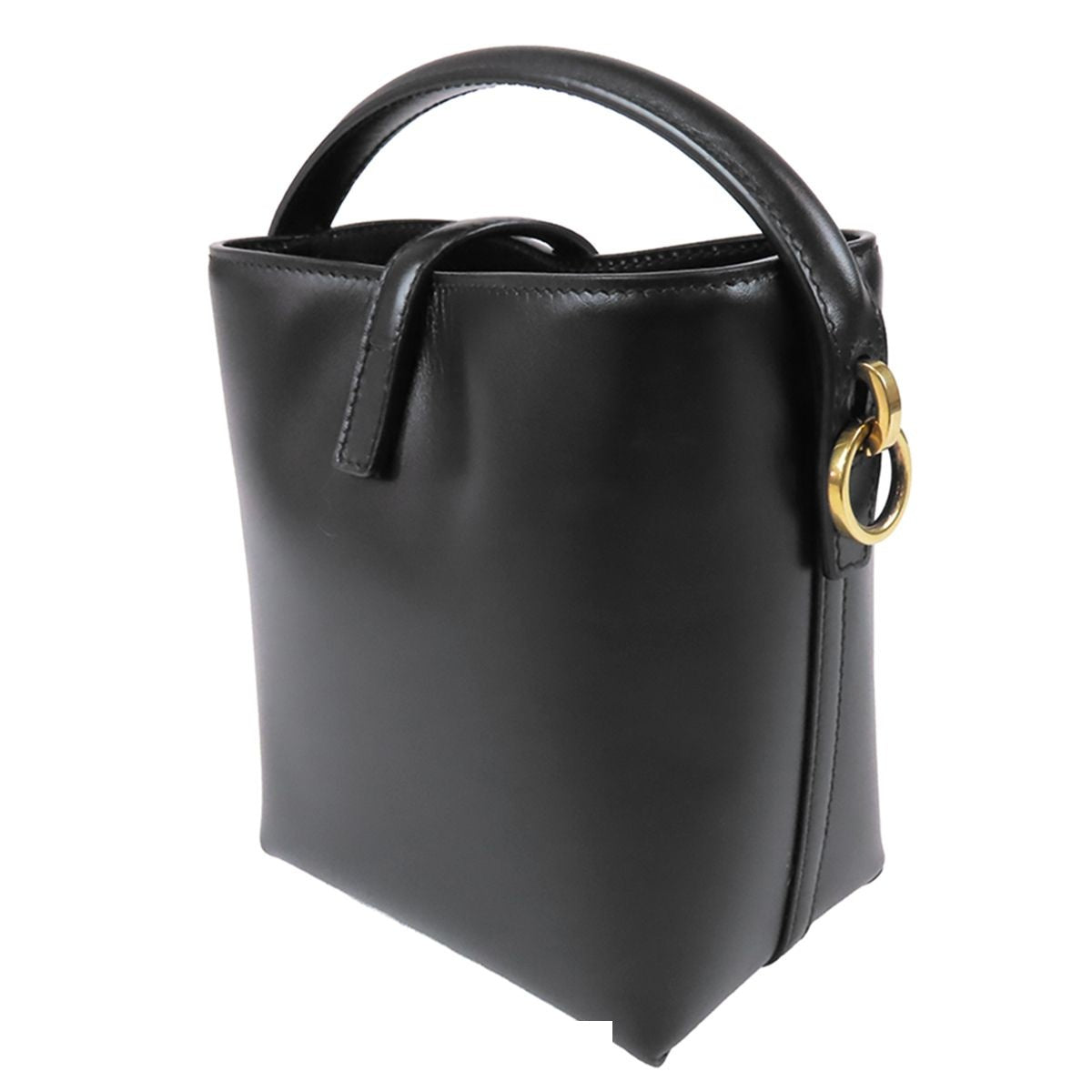 Saint Laurent le 37 Black Leather Mini 2-Way Shoulder Bag — view 2