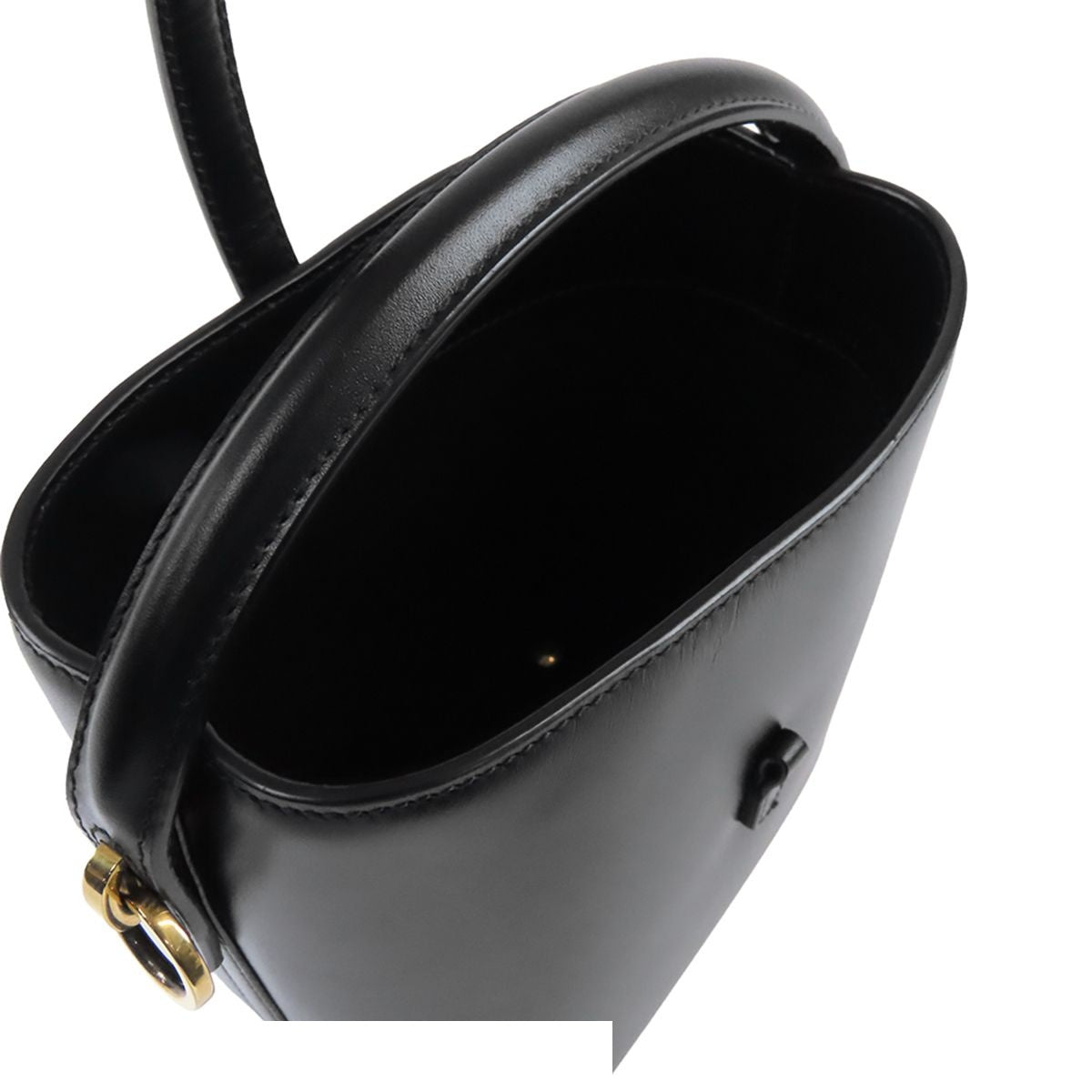 Saint Laurent le 37 Black Leather Mini 2-Way Shoulder Bag — view 4