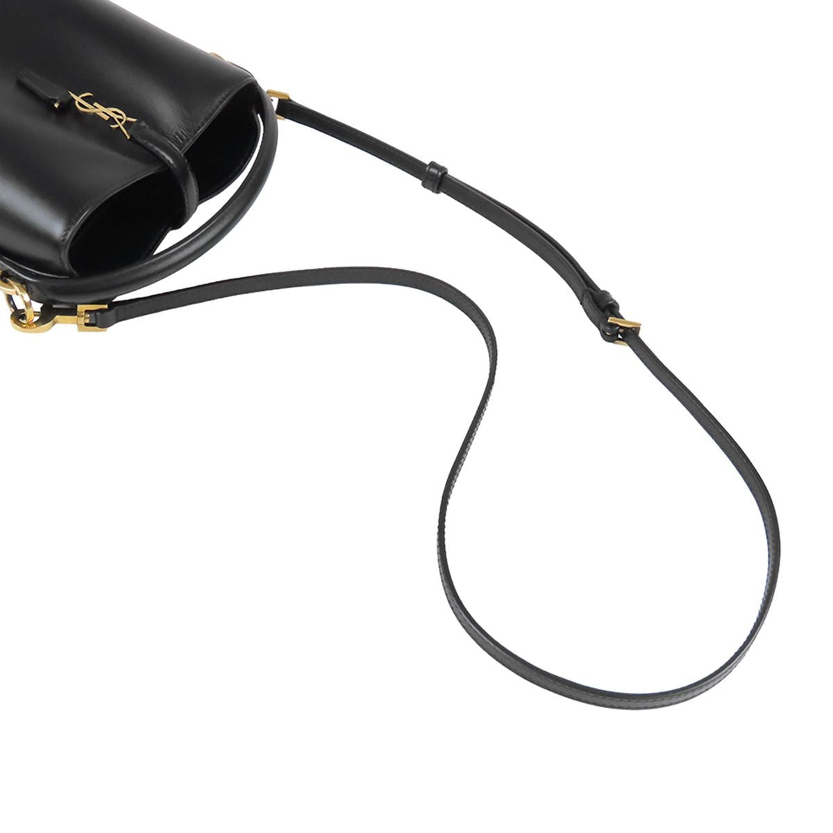 Saint Laurent le 37 Black Leather Mini 2-Way Shoulder Bag — view 5