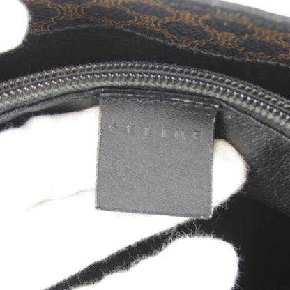 Celine Macadam Pattern Dm00/2 Tote Bag Pvc/leather Brown Basic Chic