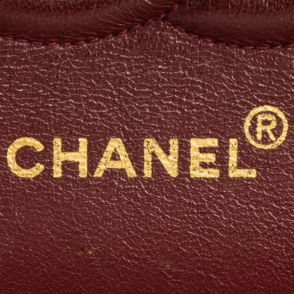 Chanel Matelasse 25 Chain Shoulder Bag Lambskin A01112 Black Gold Hardware Coco