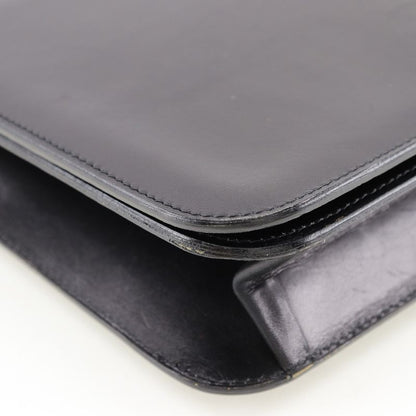 Chanel Chain Shoulder Coco Mark Vintage Calf Black Women's Shoulder Bag