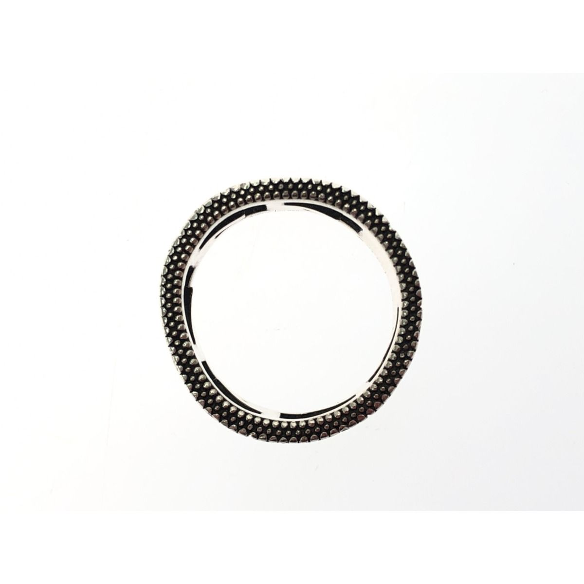 Gucci Unisex Silver Accessory G Square Ring No 17 Ring