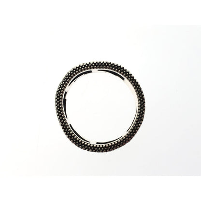 Gucci Unisex Silver Accessory G Square Ring No 17 Ring