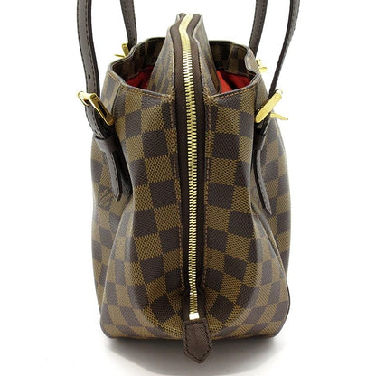 Louis Vuitton Belem MM N51174 Damier Women's Shoulder Bag Brown Excellent