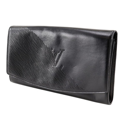 Louis Vuitton Aegean Opera Line M63962 Leather Noir Black Mi0901 Unisex Clutch