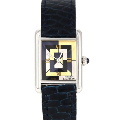 Cartier Must Tank Sm Art Deco Limited Silver Quartz