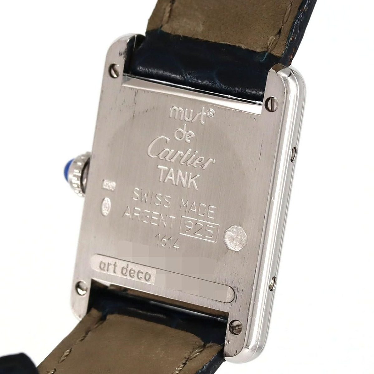 Cartier Must Tank Sm Art Deco Limited Silver Quartz — view 7