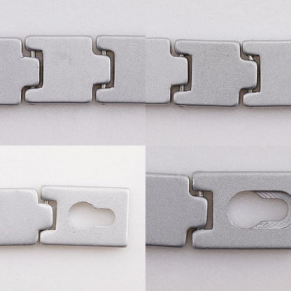 Chanel Coco Mark 99P Metal Silver Ladies 23.5g Bracelet