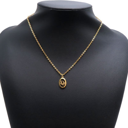 Christian Dior Logo Necklace