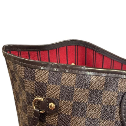 Louis Vuitton Neverfull GM Damier Tote Bag Damier Canvas N51106 Brown Ladies