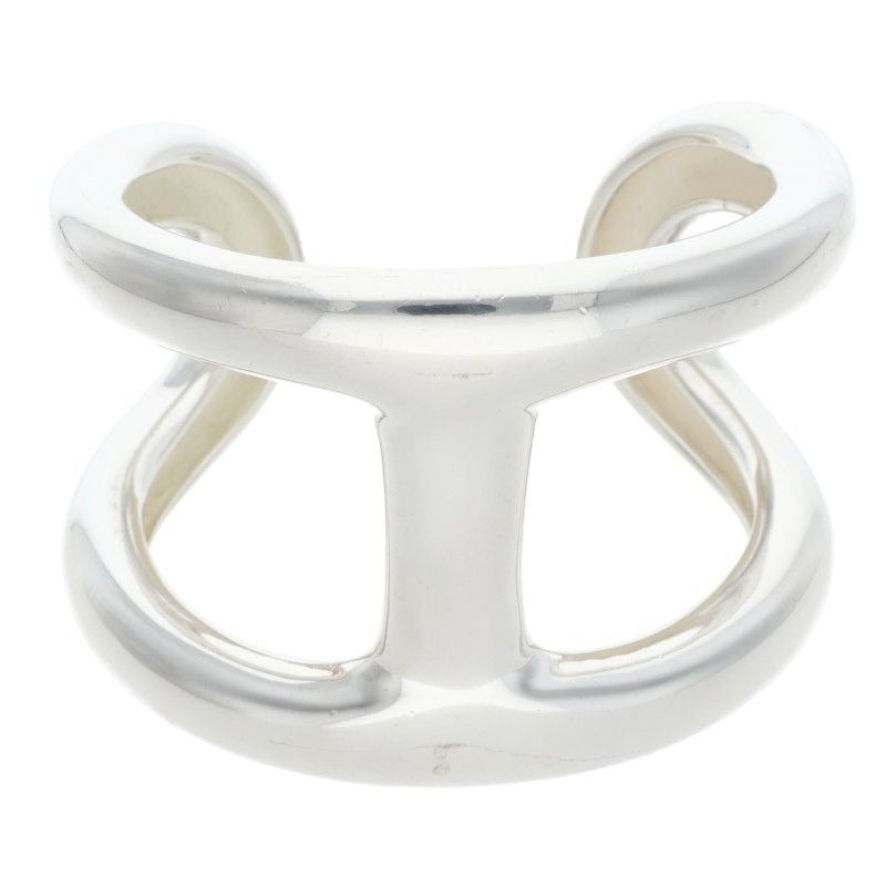 Hermes Osmose GM Silver Bangle