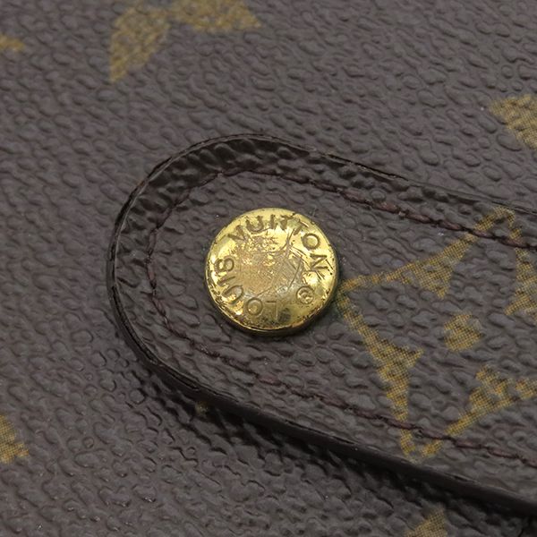 Louis Vuitton Bifold Wallet Compact Zip Monogram Canvas Monogram Gold Hardware