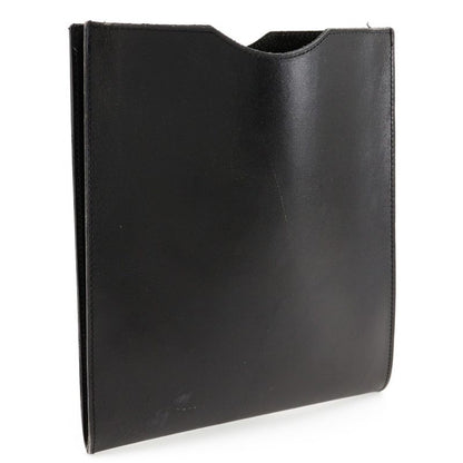 Hermes Omenitou Pochette Calf Black Unisex Shoulder Bag