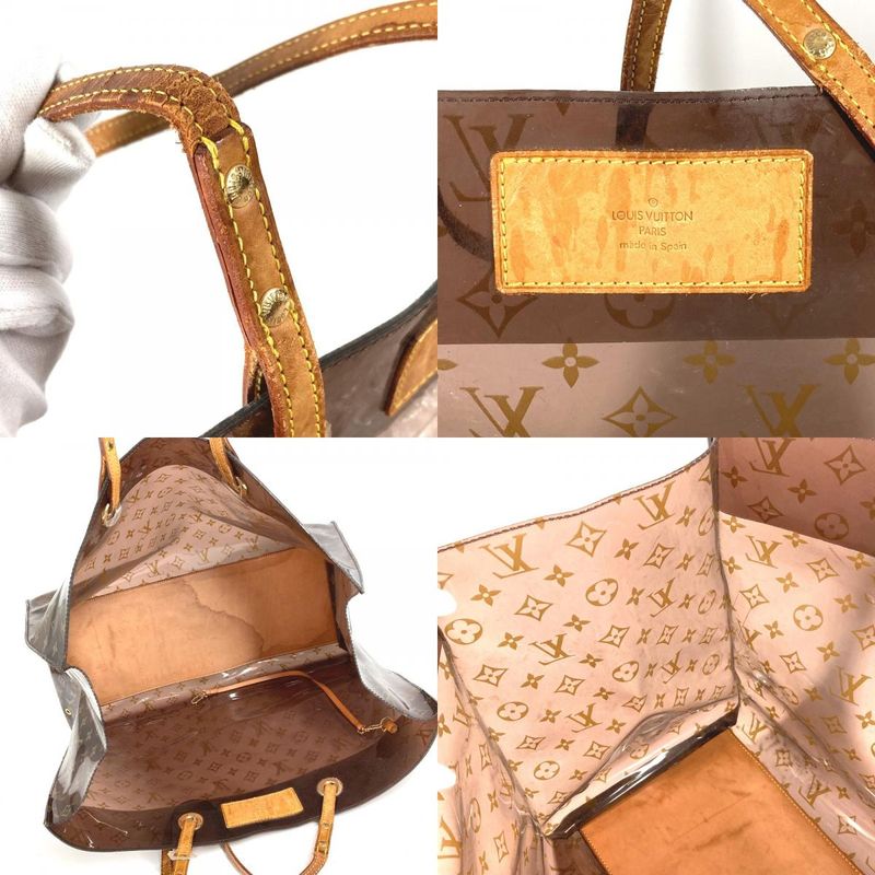 Louis Vuitton Tote Bag Cabas Cruise M50500 Vinyl/leather Brown