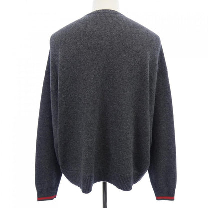 Gucci Knit Sweater Cashmere Gray — view 2