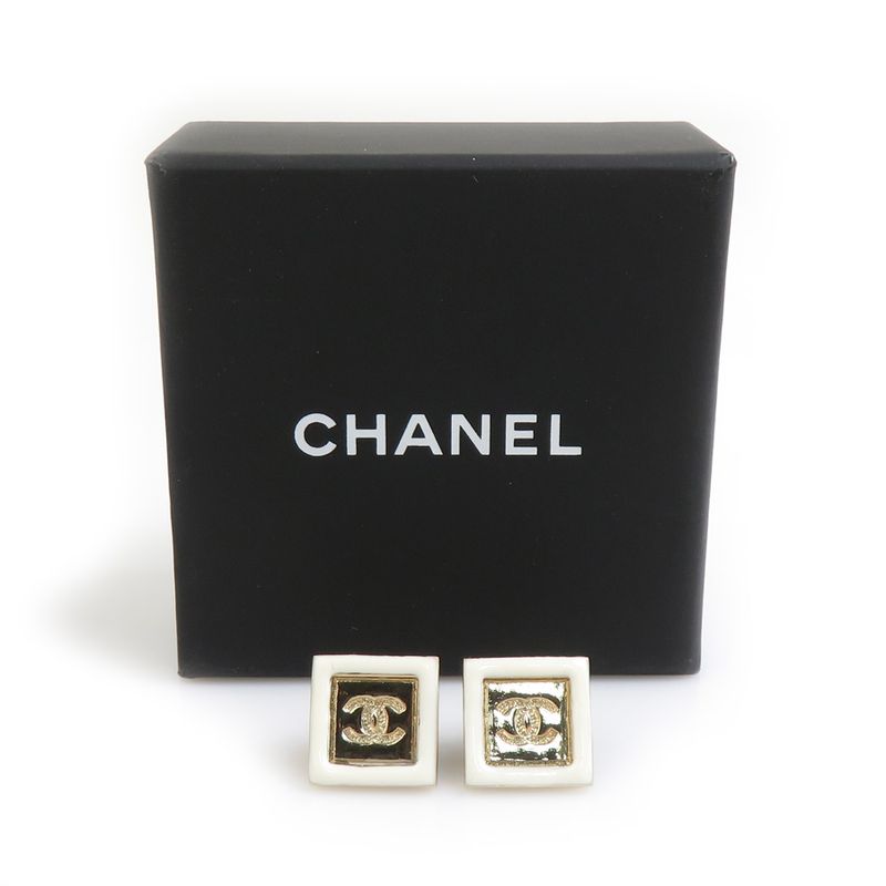 Chanel Earrings Coco Mark
