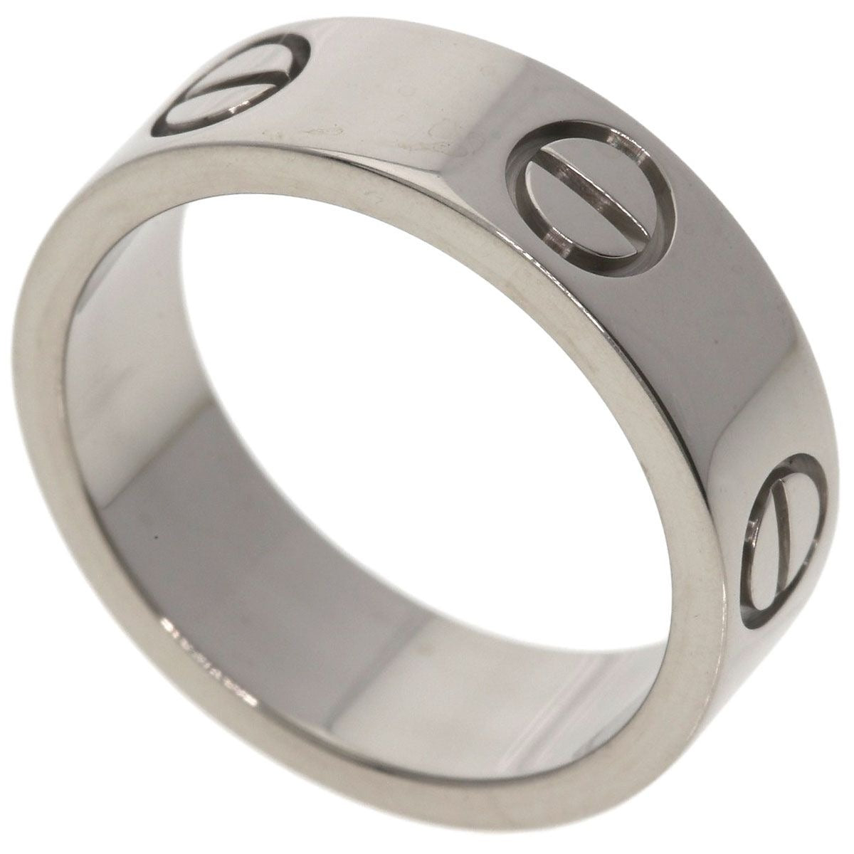 Cartier Love Ring 49 18K White Gold