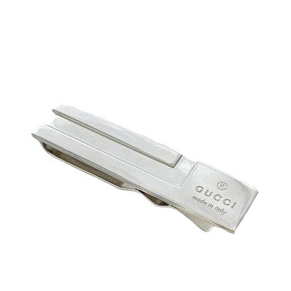 Gucci Money Clip Silver Polished