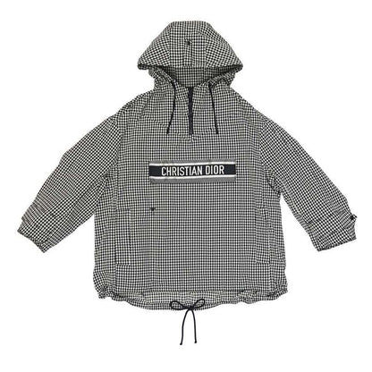 Dior Anorak Houndstooth XS BK WH 017 C10 A2856 Polyester Logo