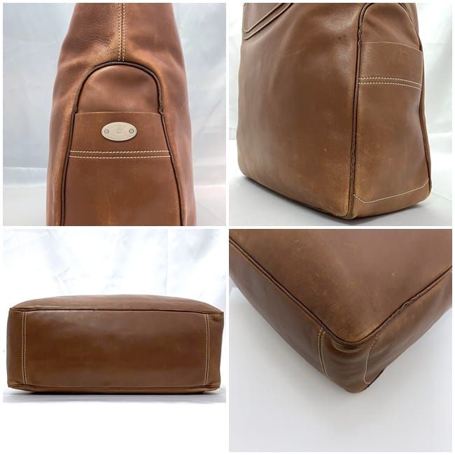 Celine Tote Boogie Bag Brown Large Leather Preowned